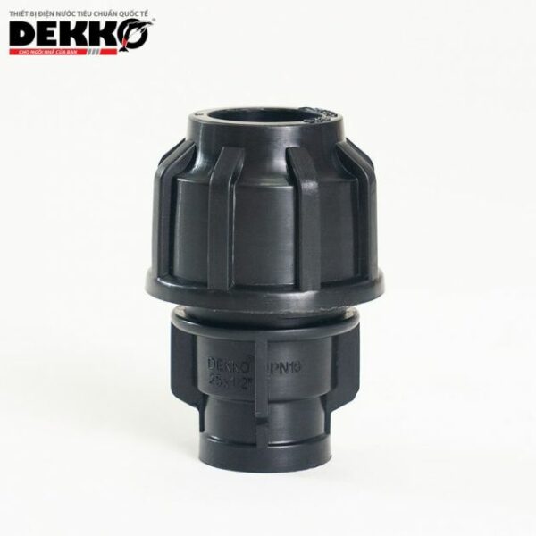 Măng Sông 1 đầu Ren Trong Hdpe- Dekko 1
