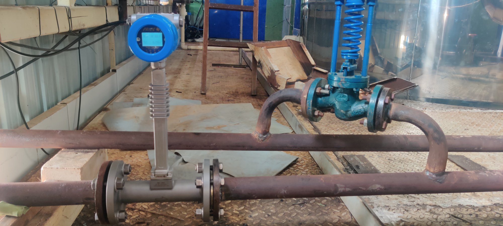 Thermic-fluid-flow-meter