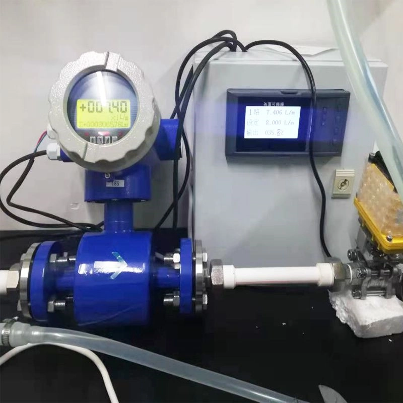 Electromagnetic-flowmeter-with-small-diameter-to-measure-low-flow