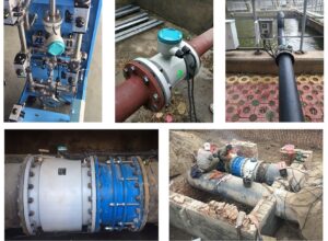 Đồng hồ lưu lượng cho nước thải công nghiệp chứa dầu